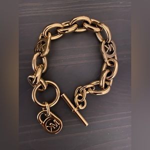 MICHAEL KORS GOLD LINK BRACELET